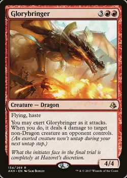 MTG Glorybringer ** Amonkhet ** English (NM) - Image 1