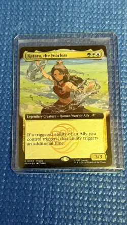 Magic The Gathering X Avatar Katara The Fearless Promo Card SDCC 2025 READ - Image 1