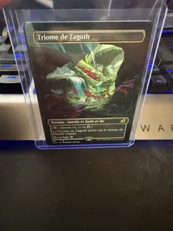 Showcase Zagoth Triome FRENCH - IKO Ikoria - MTG Magic NM - Image 1