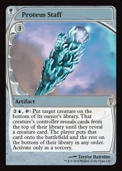 MTG Proteus Staff ** Mystery Booster 2 ** English (NM) - Image 1