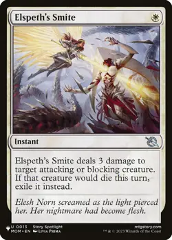MTG Elspeth's Smite ** The List ** English (NM) - Image 1