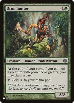 MTG Drumhunter ** The List ** English (NM) - Image 1