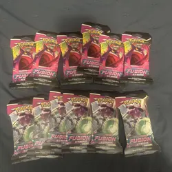 LOT OF 6 | Pokemon Tcg Fusion Strike Booster Sleeve FACTORY SEALED - Image 2