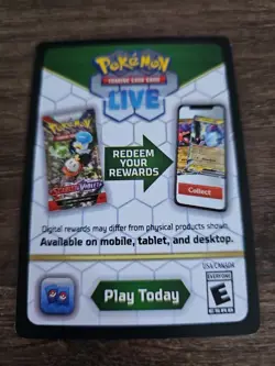 Pokemon TCG Online Code Cards - Lot of 10 UNUSED Bulk Codes - PHYSICAL Delivery - Image 1