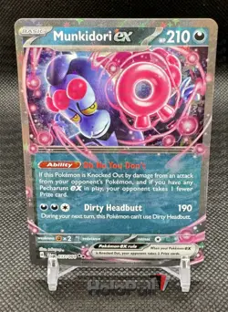 Munkidori ex - 037/064 Double Rare Shrouded Fable Pokemon TCG - Image 1