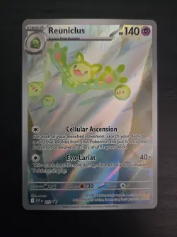 Pokemon TCG White Flare Promo Reuniclus 212 Illustration RARE NM - Image 1
