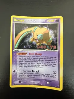 Deoxys Holo Stamped 18/107 - EX Deoxys - NM - Promo or Prerelease Pokemon - Image 1