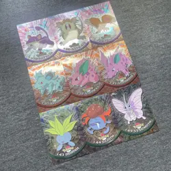 Lot Of 9 Pokemon Topps Holo Foil Chrome Base Cards [Chrome] - Image 5