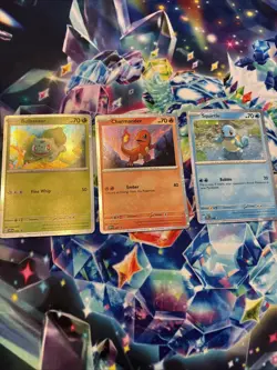 Pokemon Scarlet & Violet 151: Poster Collection Black Star Promo Starters Set - Image 1