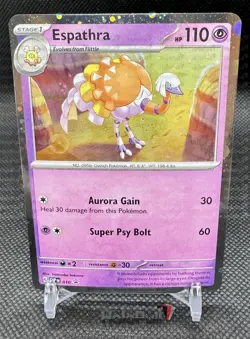 2023 POKEMON SCARLET & VIOLET ESPARTHA 010 HOLO BLACK STAR PROMO - Image 1