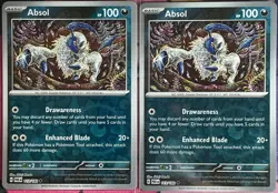 Absol Reverse Holo - 113/182 - Paradox Rift Pokemon 2023 - Image 3
