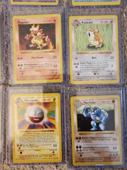 Pokemon Shadowless Lot - 20 Original Base Set Cards! - Image 4