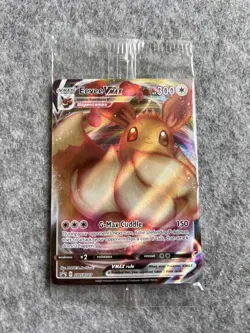 Pokemon TCG Eevee VMAX SWSH087 Shining Fates Promo Card (Factory Sealed) - Image 1