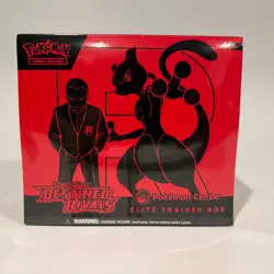 Pokemon Center Scarlet & Violet Destined Rivals Elite Trainer Box ETB - Image 1