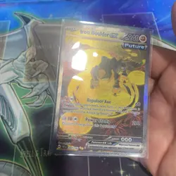 Pokemon TCG Iron Boulder ex 207/162 Temporal Forces Special Illustration Rare - Image 4