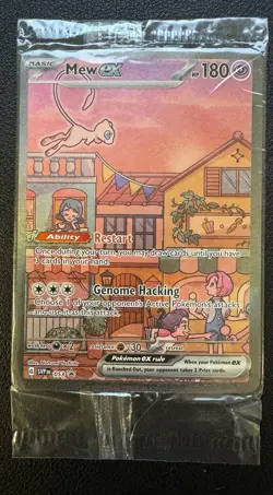 Mew ex 053 Promo - NEW, SEALED IN PACK - Pokemon Scarlet & Violet TCG Near Mint - Image 1