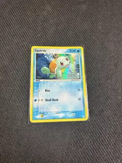 Squirtle EX Crystal Guardians 63/100 Reverse Holo Stamped Pokemon Card NM - Image 1