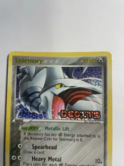 Pokemon TCG English Card ex Deoxys Skarmory 26/107 Reverse Holo LP - Image 2