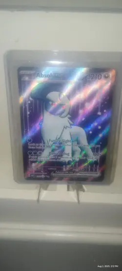 Pokemon TCG Absol EX Obsidian Flames Holo Ultra Rare Card 214/197 - Image 1