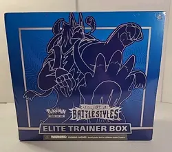 Pokemon Sword and Shield Battle Styles Elite Trainer Box Card Game 820650808357 - Image 1