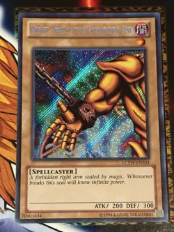 LCYW-EN304 Right Arm Of The Forbidden One Secret UNL Near Mint Yugioh Card - Image 1