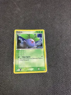 Pokemon Card - Oddish - Ex Unseen Forces 64/115 Reverse Holo Common - NM - Image 1