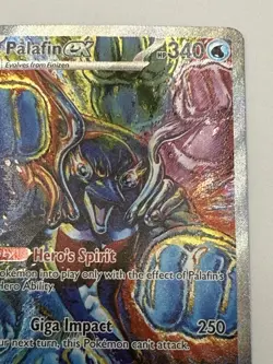 Pokemon Prismatic Evolutions Palafin EX Sir 151/131 English TCG Card - Image 4