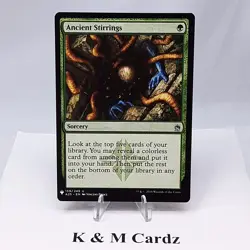 MTG - Masters 25 - Ancient Stirrings - #159 - Lightly Played - Image 1