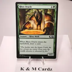 MTG - M19 - Rhox Oracle (198/280) - Image 1