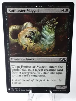 MTG - M15 - Rotfeaster Maggot - #112 - Lightly Played - Image 1