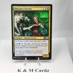 MTG - M21 - Obsessive Stitcher - #223 - Lightly Played - Image 1