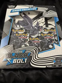 Pokemon TCG: Black Bolt Binder Collection BRAND NEW NEVER OPENED - Image 1