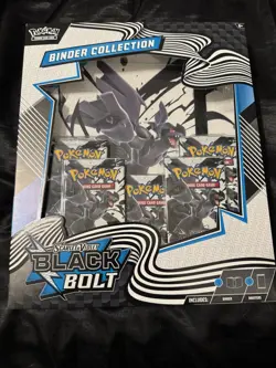 Pokemon TCG: Black Bolt Binder Collection BRAND NEW NEVER OPENED - Image 2