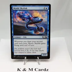 MTG - M21 - Mystic Skyfish - #326 - Lightly Played - Image 1