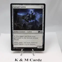 MTG - M21 - Epitaph Golem - #230 - Near Mint - Image 1