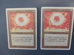 MTG x2 Sol Ring Revised 1st Edition - Magic the Gathering - Good Condition - Image 1