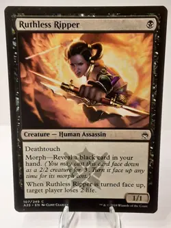 MTG - Masters 25 - Ruthless Ripper - #107 - Lightly Played - Image 1