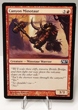 MTG - M13 - Canyon Minotaur - #122 - Lightly Played - Image 1