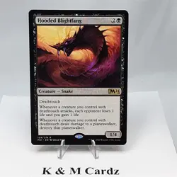 MTG - M21 - Hooded Blightfang - #104 - Near Mint - Image 1