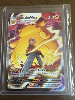Pokemon Pikachu VMAX TG17/TG30 Lost Origin Ultra Rare BEAUTIFUL!! - Image 1