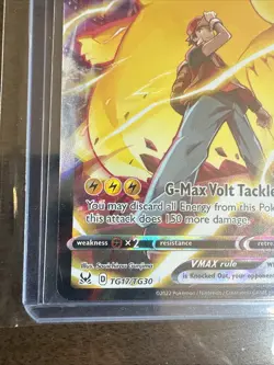 Pokemon Pikachu VMAX TG17/TG30 Lost Origin Ultra Rare BEAUTIFUL!! - Image 5