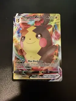 Morpeko VMAX 038/072 Shining Fates Holo Ultra Rare Pokemon Card NM - Image 1