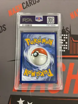 Pecharunt Stamped Promo #129 Shrouded Fable Pokemon Center ETB PSA 10 Gem Mint - Image 2
