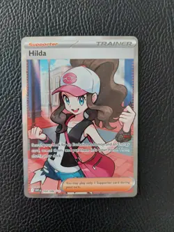 Pokemon TCG White Flare Hilda 164/086 Full Art English Ultra Rare LP - Image 1
