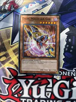 (YBL) Yugioh Dark Magician Girl YGLD-ENC10 COMMON 1st VLP - Image 1