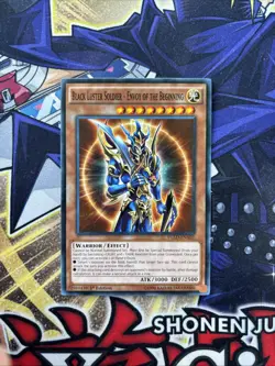 (YBL) Yugioh Black Luster Soldier - Envoy of The Beginning YGLD-ENA02 1st LP - Image 1