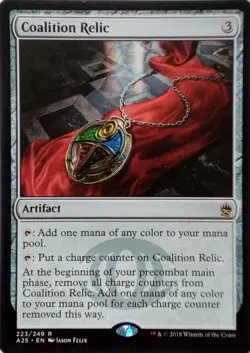 223/249 COALITION RELIC RARE MASTERS 25 MTG CARD - Image 1