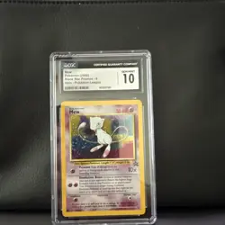 CGC 10 GEM MINT Mew # 9 HOLO WOTC Black Star Promo Pokemon Card - Image 1
