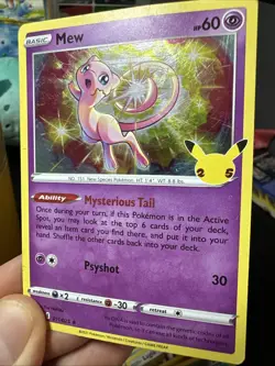 Mew 011/025 - Pokemon TCG Celebrations (2021) - MP - Holo Rare Card - Image 3