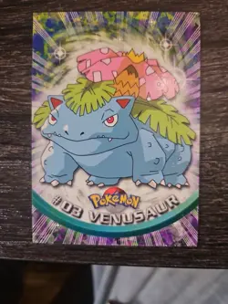 Venusaur #03, Pokemon TCG Red Logo Topps TV Animation Edition, Reg - Image 1